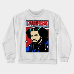 Rapper Style Thugnifincent Pop Art Comic Crewneck Sweatshirt